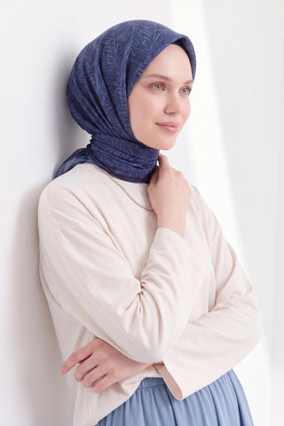 Soft Eşarp Petra Morcivert - Soft Eşarp - | Silk Home