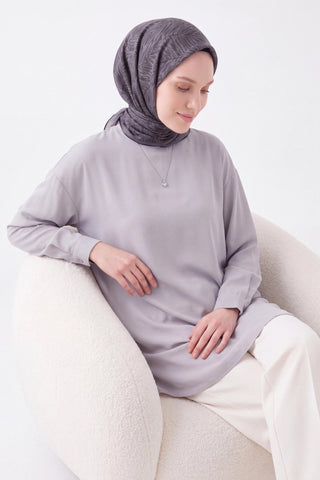 Soft Eşarp Petra Siyah - Soft Eşarp - | Silk Home
