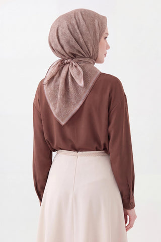 Soft Eşarp Petra Sütlü Kahve - Soft Eşarp - | Silk Home