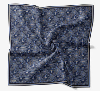 Soft Eşarp Pixel Ethnic Mavi