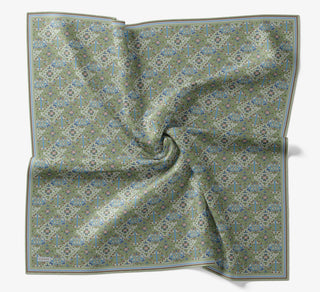 Soft Eşarp Pixel Ethnic Mint Yeşili