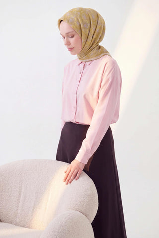 Soft Eşarp Rûmi Açık Gri 90x90 - Soft Eşarp - | Silk Home
