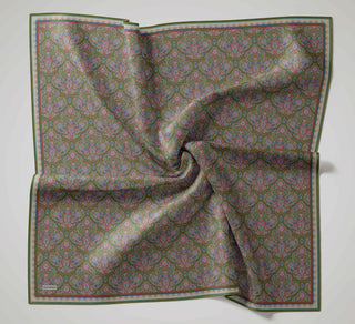 Soft Eşarp Rûmi Çimen Yeşili 90x90 | Silk Home