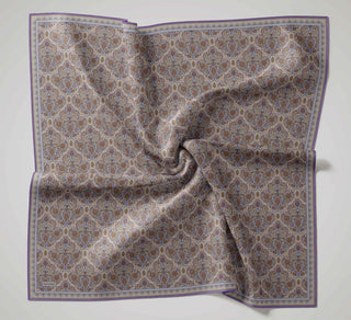 Soft Eşarp Rûmi Gri 90x90 | Silk Home
