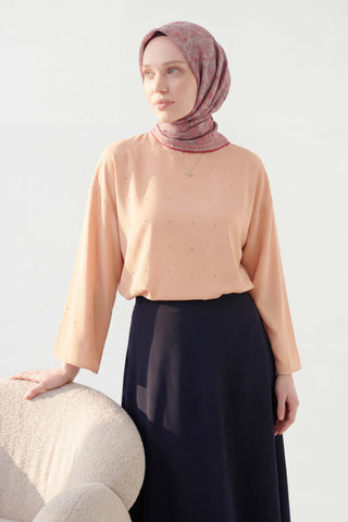 Soft Eşarp Rûmi Gümüş 90x90 | Silk Home