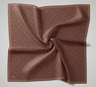 Soft Eşarp Rûmi Mocha Mousse 90x90 | Silk Home