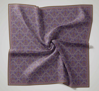 Soft Eşarp Rûmi Pastel Mor 90x90 | Silk Home