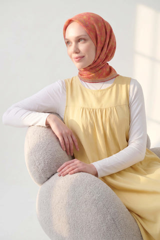 Soft Eşarp Rûmi Şeker Pembe 90x90 | Silk Home