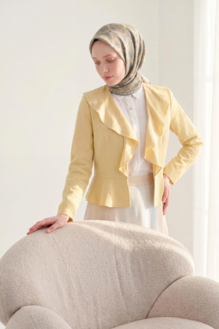 Soft Eşarp Rûmi Uçuk Vizon 90x90 | Silk Home