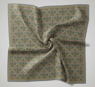 Soft Eşarp Rûmi Uçuk Vizon 90x90 | Silk Home