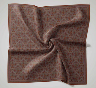 Soft Eşarp Rûmi Vizon 90x90 | Silk Home