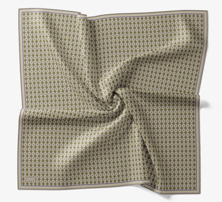 Soft Eşarp Retro Geometrik Lila - Soft Eşarp - | Silk Home