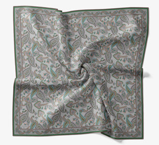 Soft Eşarp Şal Motif Gümüş