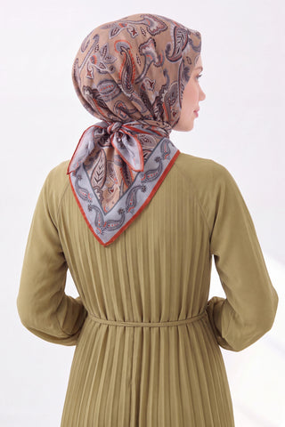 Soft Eşarp Şal Motif Karamel