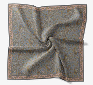 Soft Eşarp Şal Motif Koyu Gri