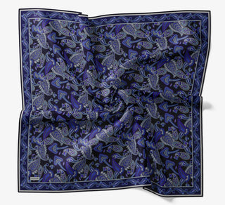 Soft Eşarp Şal Motif Lacivert