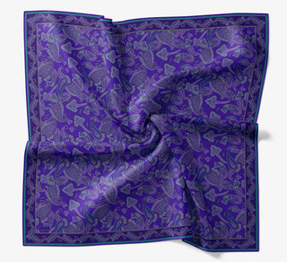 Soft Eşarp Şal Motif Morcivert