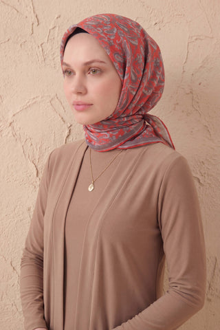 Soft Eşarp Şal Motif Narçiçeği 90x90