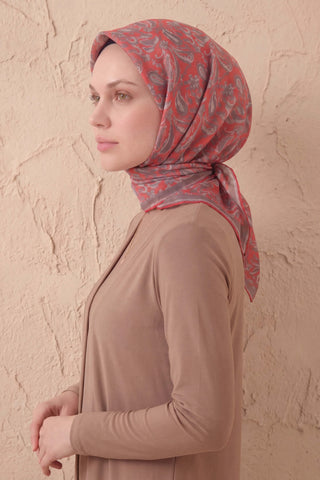 Soft Eşarp Şal Motif Narçiçeği 90x90