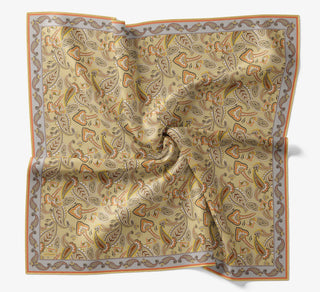 Soft Eşarp Şal Motif Pastel Sarı
