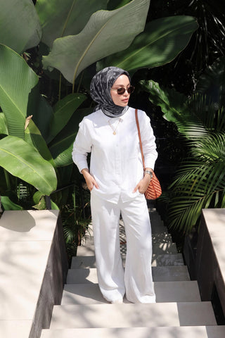 Soft Eşarp Şal Motif Siyah
