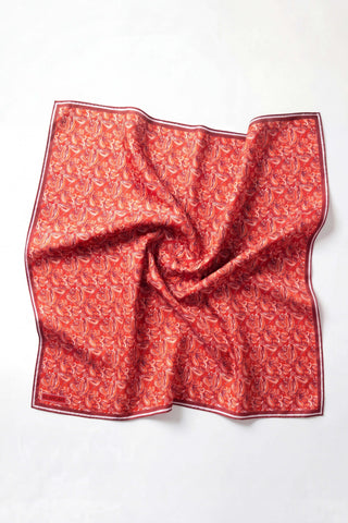 Soft Eşarp Şal Motif Vişne Çürüğü 90x90