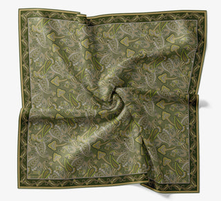 Soft Eşarp Şal Motif Yeşil