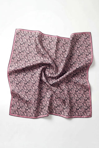 Soft Eşarp Şal Motif Yeşil 90x90 - Soft Eşarp - | Silk Home