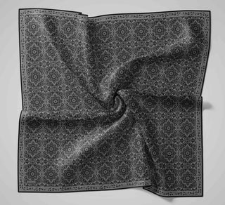 Soft Eşarp Siyah 90x90 - Soft Eşarp - | Silk Home