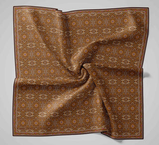 Soft Eşarp Taba 90x90 | Silk Home