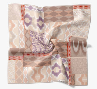 Soft Scarf Urban Patch Mocha Mousse