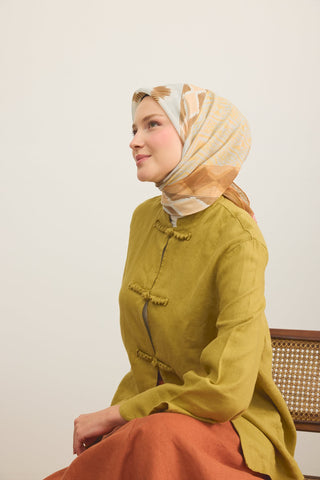 Soft Scarf Urban Patch Tan