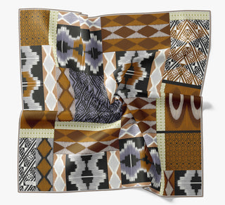 Soft Scarf Urban Patch Cinnamon