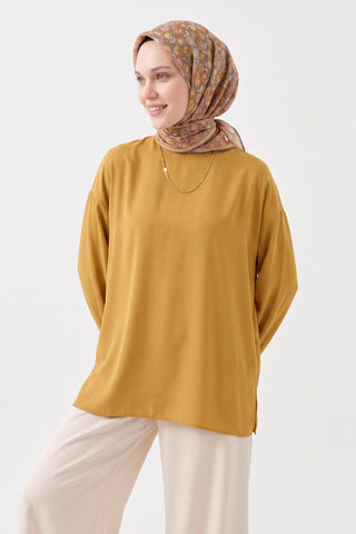 Soft Eşarp Vintage Floral Açık Vizon - Soft Eşarp - | Silk Home