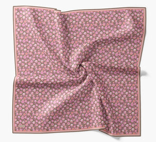 Soft Eşarp Vintage Floral Pembe - Soft Eşarp - | Silk Home