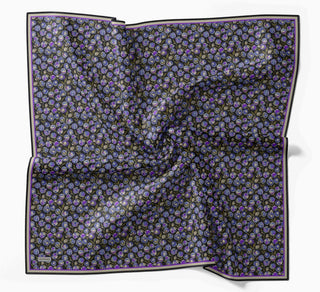 Soft Eşarp Vintage Floral Siyah - Soft Eşarp - | Silk Home