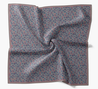 Soft Eşarp Vintage Floral Vizon - Soft Eşarp - | Silk Home