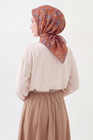 Soft Eşarp Vintage Flow Kavuniçi