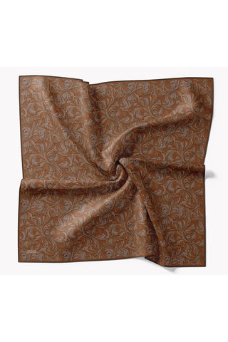 Soft Eşarp Vintage Flow Koyu Turuncu