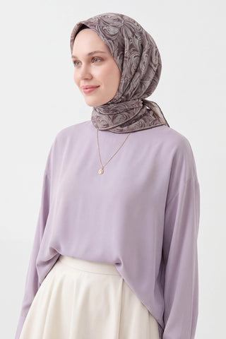 Soft Eşarp Vintage Flow Lila