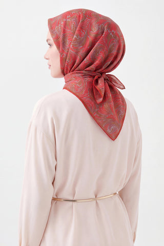 Soft Eşarp Vintage Flow Narçiçeği