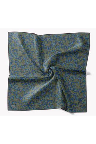 Soft Eşarp Vintage Flow Saks Mavisi