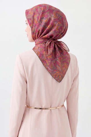 Soft Eşarp Vintage Flow Şeker Pembe
