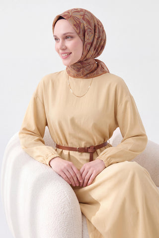 Soft Eşarp Vintage Flow Tarçın