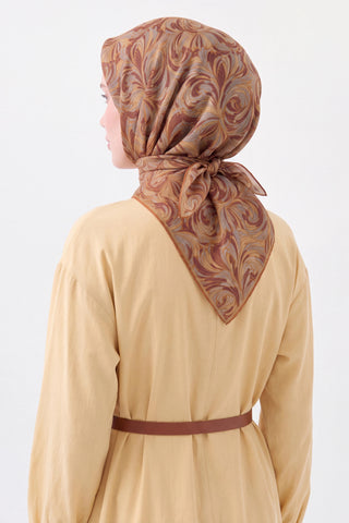 Soft Eşarp Vintage Flow Tarçın