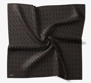 Soft Eşarp Zincir Desen Acı Kahve 90x90