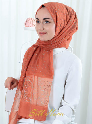 Silk Home Taşlı Şal 4720-07