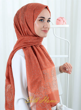 Silk Home Taşlı Şal 4720-07