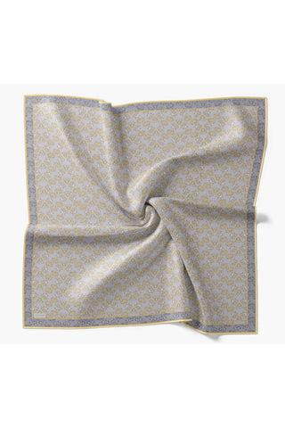 Tencel Monare Eşarp Garden Koyu Gri - Monare Eşarp - | Silk Home