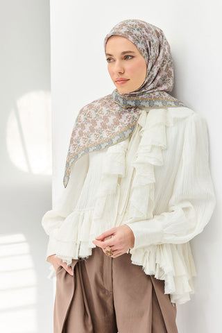 Tencel Monare Eşarp Garden Pudra